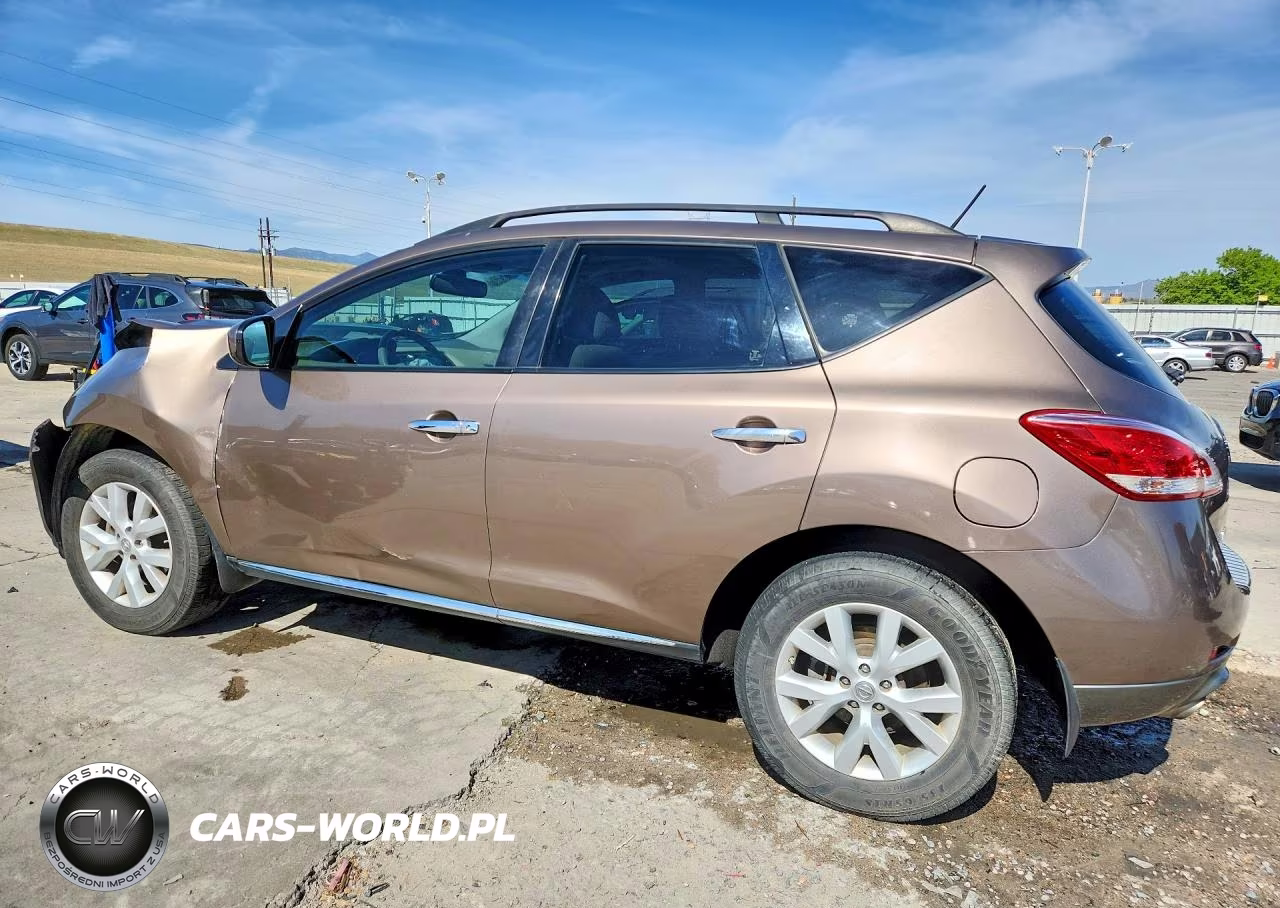 2012 Nissan Murano S VIN:JN8AZ1MU1CW105987 - 2