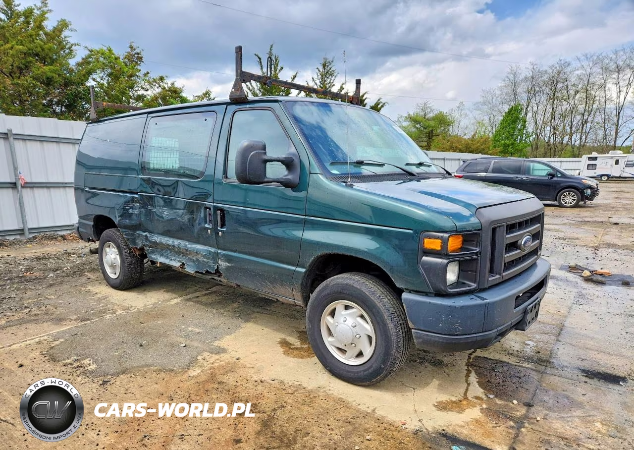 2009 Ford Econoline E350 Super Duty Van VIN:1FTSE34LX9DA65198 - 4