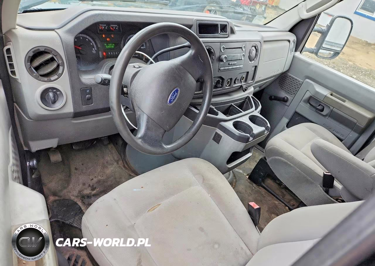 2009 Ford Econoline E350 Super Duty Van VIN:1FTSE34LX9DA65198 - 8