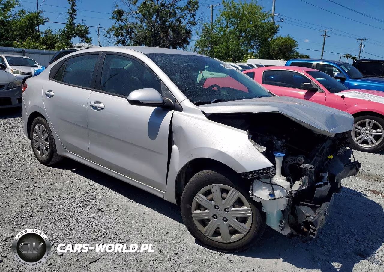 2022 Kia Rio Lx VIN:3KPA24AD1NE484556 - 4