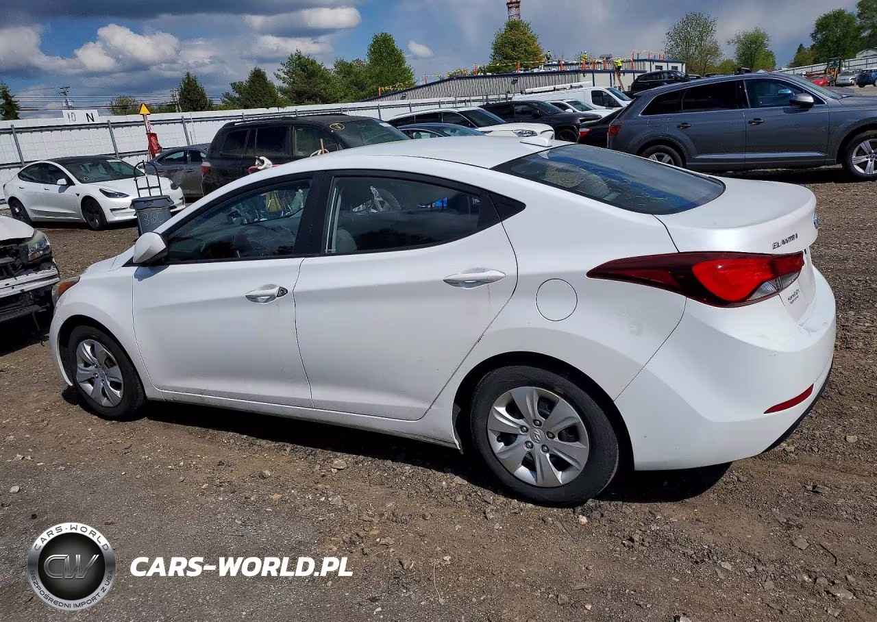 2016 Hyundai Elantra Se VIN:5NPDH4AE2GH756454 - 2