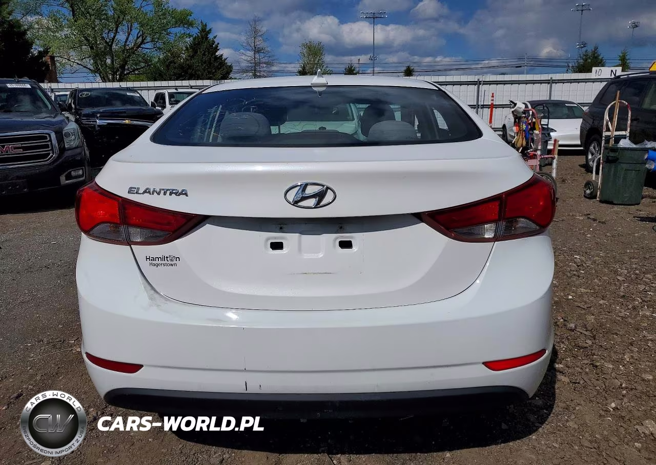 2016 Hyundai Elantra Se VIN:5NPDH4AE2GH756454 - 6