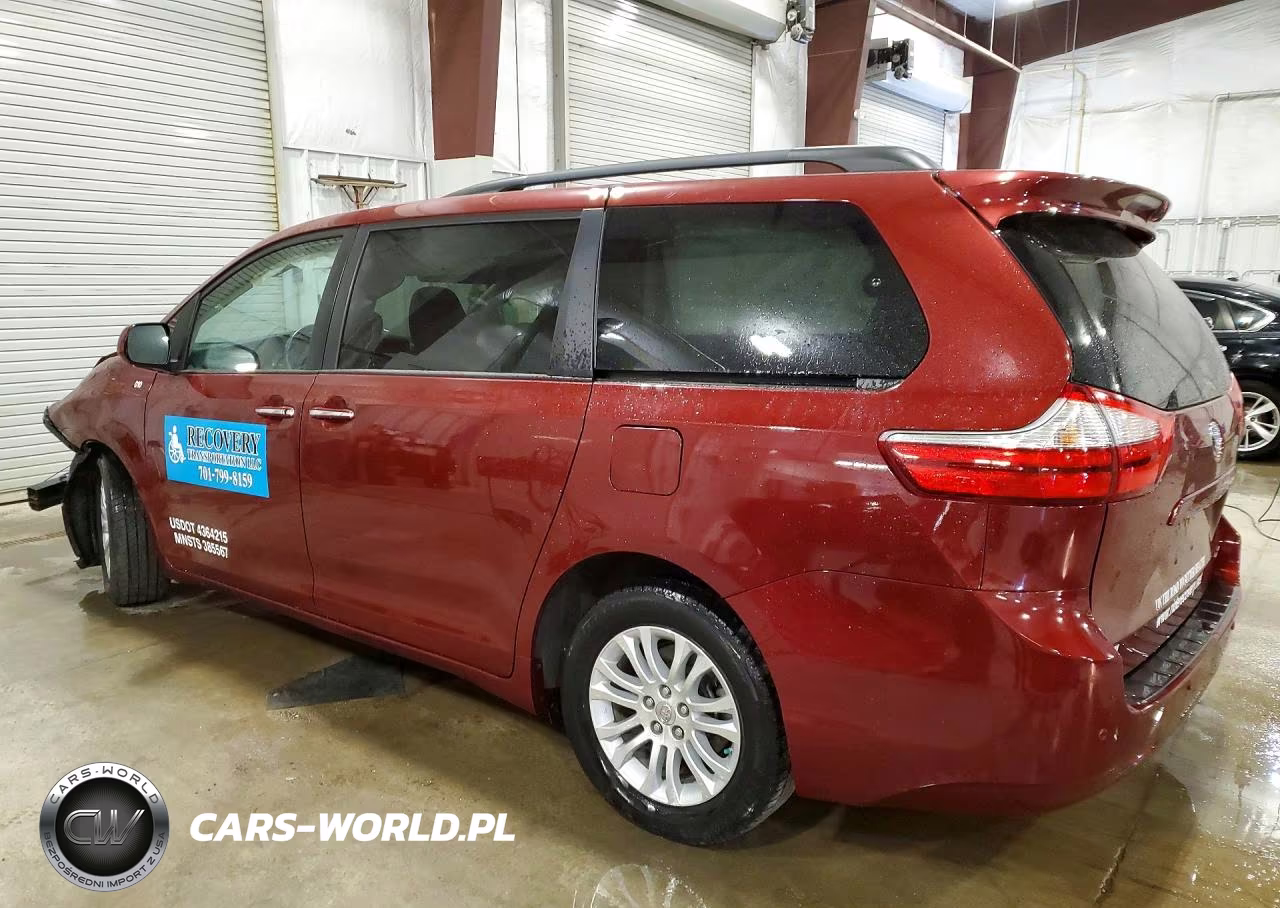 2015 Toyota Sienna Xle 8 Passenger VIN:5TDYK3DC6FS539506 - 2