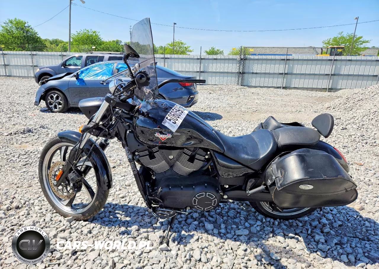 2014 Victory Motorcycles Vegas 8-Ball VIN:5VPGA36N8E3032573 - 3