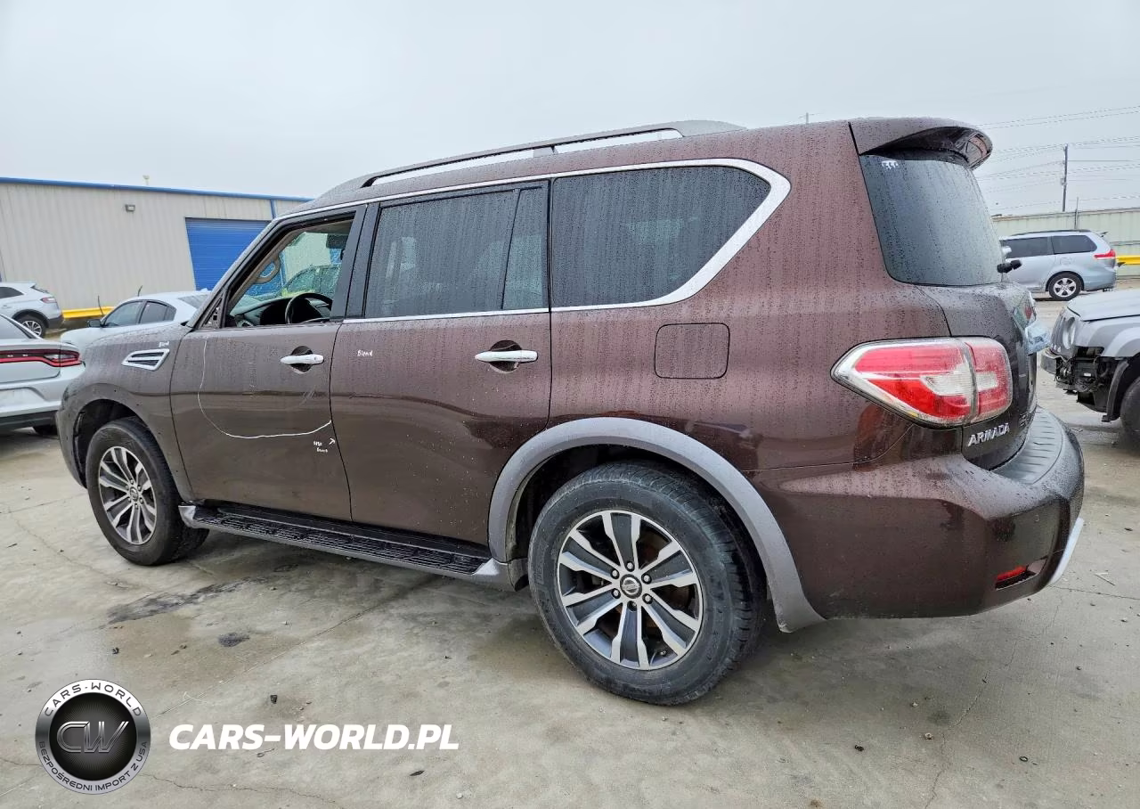 2018 Nissan Armada Sv VIN:JN8AY2ND8J9051364 - 2