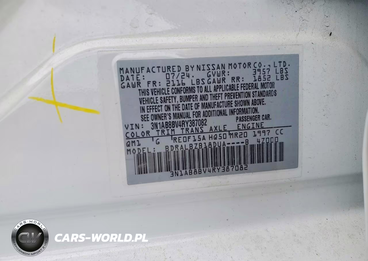 2024 Nissan Sentra S VIN:3N1AB8BV4RY387082 - 13