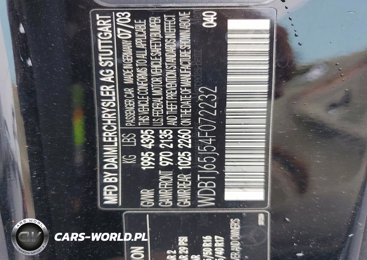 2004 Mercedes-Benz Clk 320C VIN:WDBTJ65J54F072232 - 12