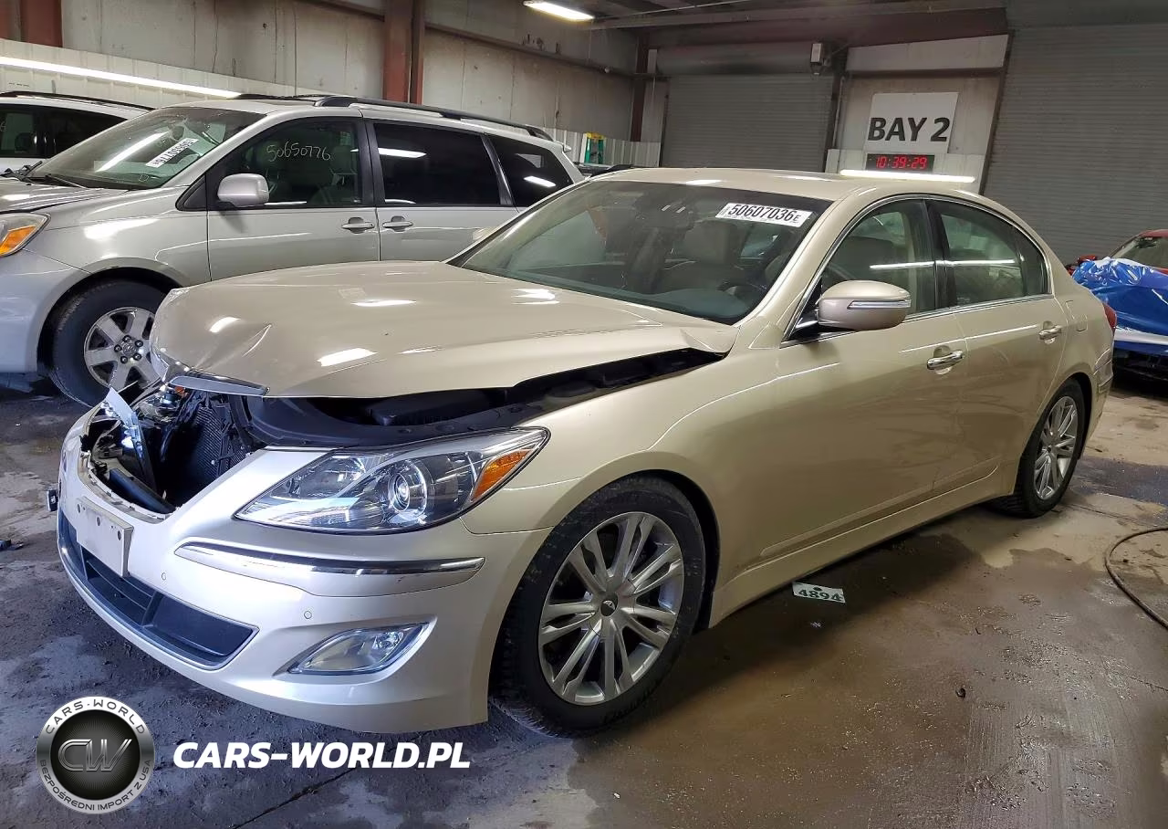 2012 Hyundai Genesis 3.8L VIN:KMHGC4DD9CU184731 - 1