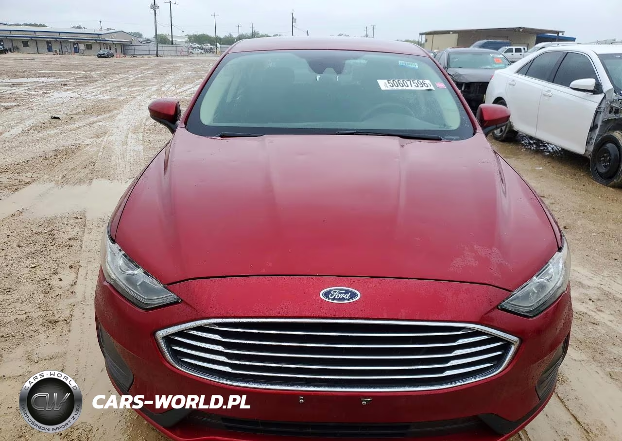 2019 Ford Fusion Se VIN:3FA6P0LU1KR256564 - 5