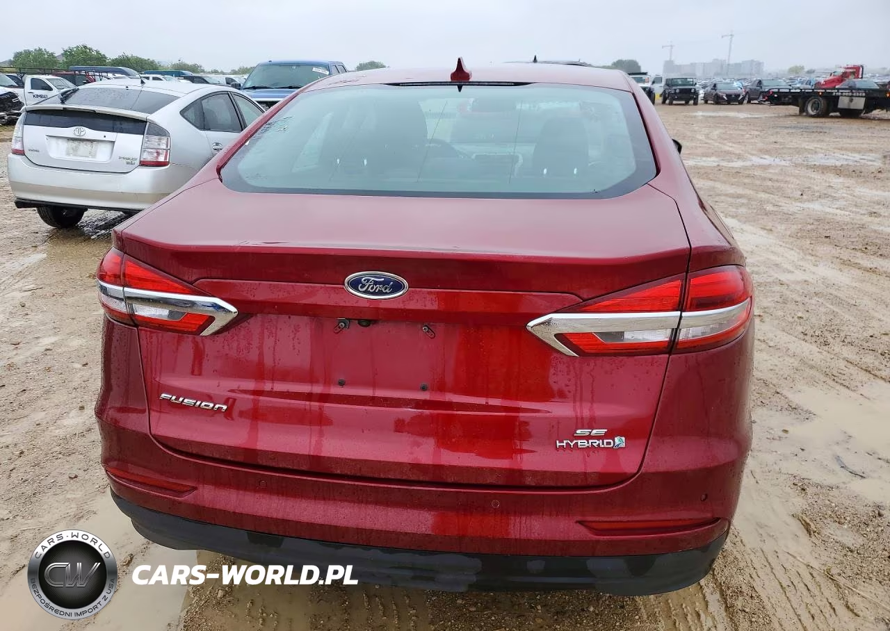 2019 Ford Fusion Se VIN:3FA6P0LU1KR256564 - 6