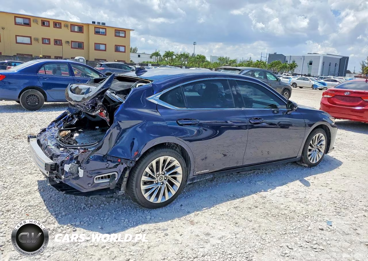 2022 Lexus Es 300H Ultra Luxury VIN:58AFA1C18NU025444 - 3