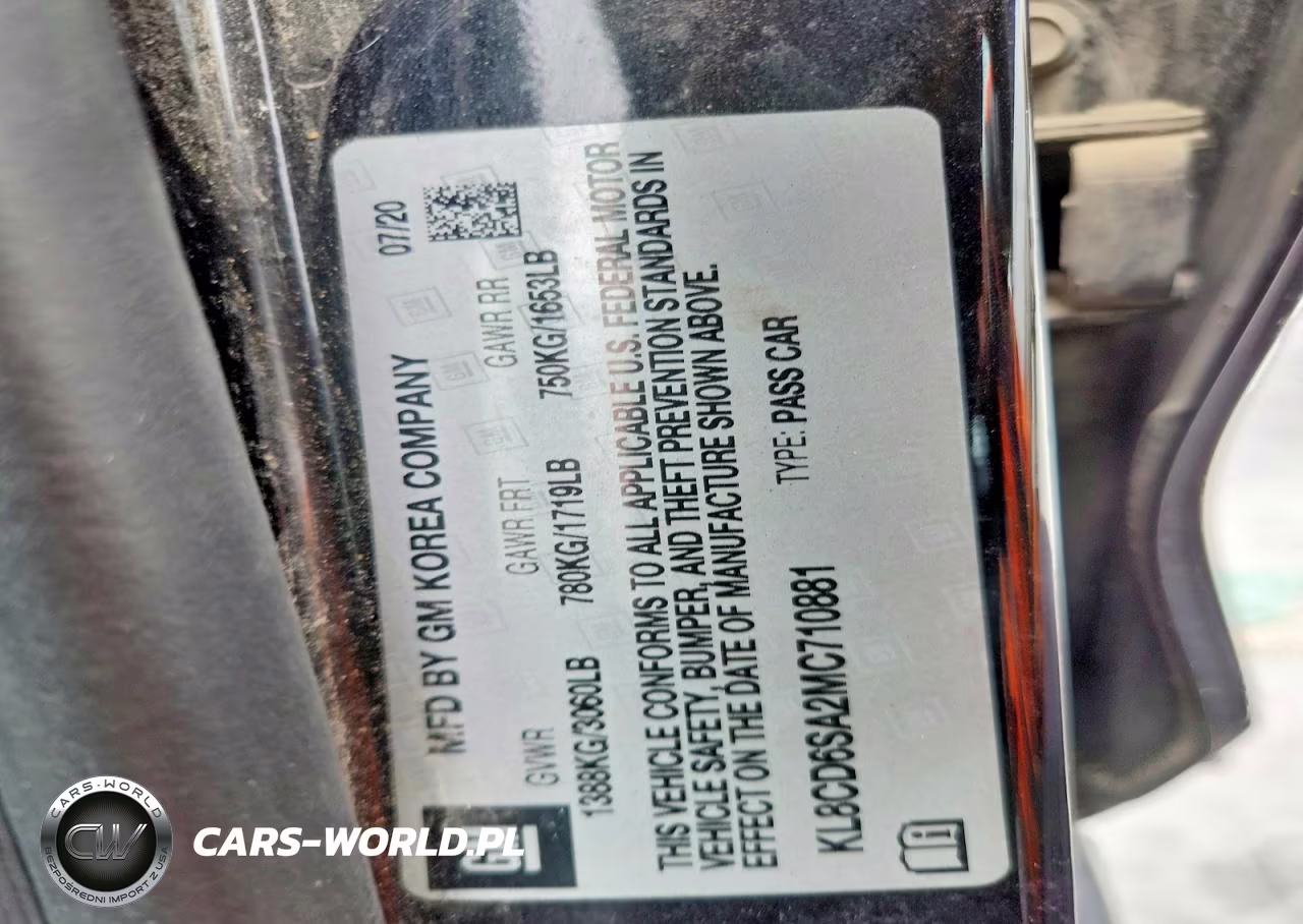 2021 Chevrolet Spark 1Lt VIN:KL8CD6SA2MC710881 - 12