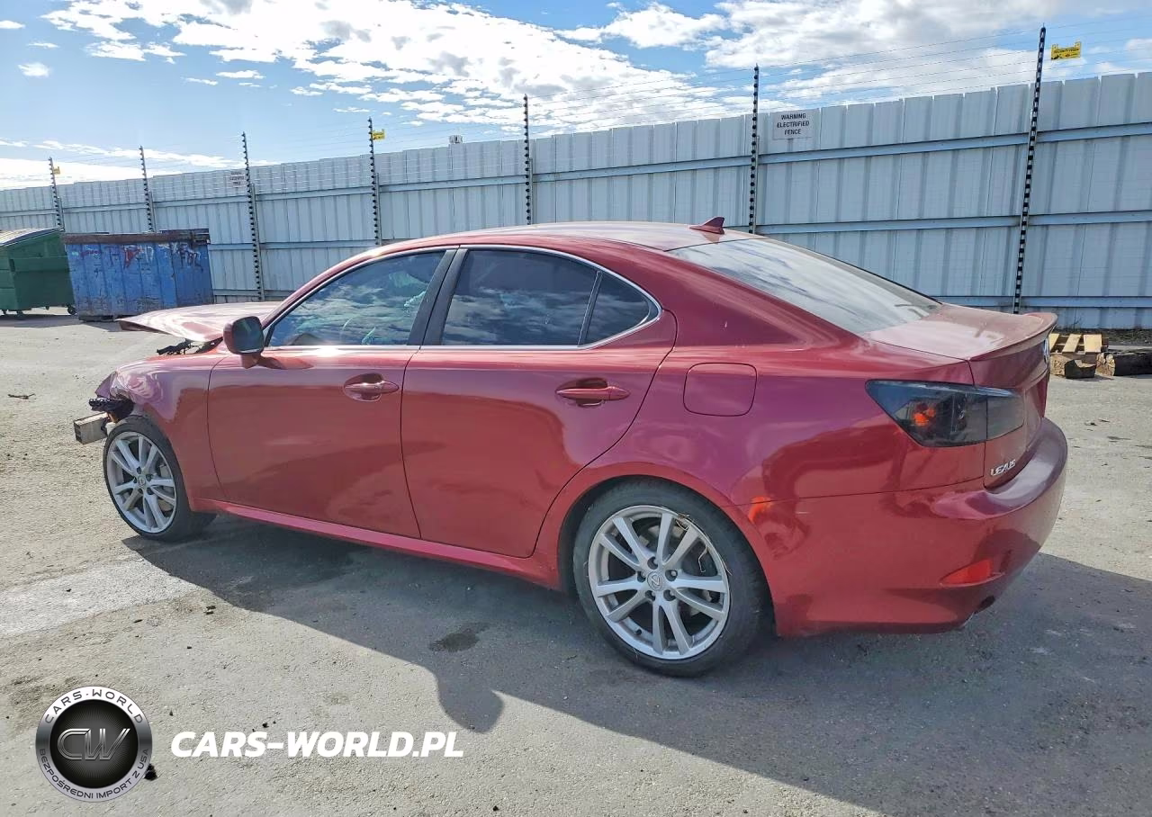 2007 Lexus Is 350 VIN:JTHBE262675013118 - 2
