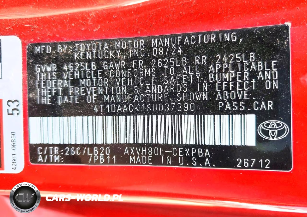 2025 Toyota Camry Xse VIN:4T1DAACK1SU037390 - 13