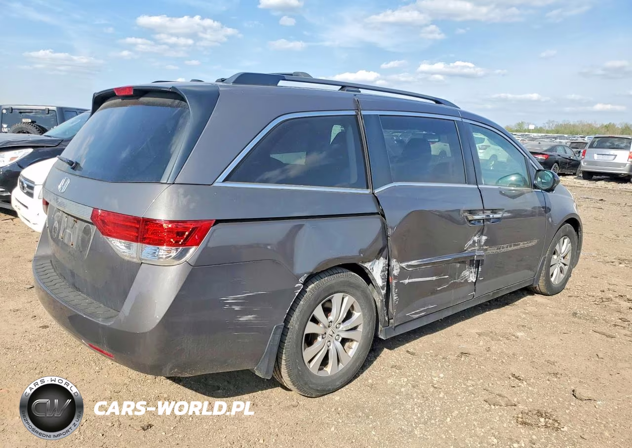 2016 Honda Odyssey Exl VIN:5FNRL5H65GB052885 - 3