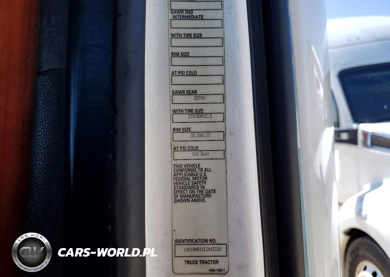 2014 Kenworth T680 Semi Truck VIN:1XKYA48X1EJ402320 - 10
