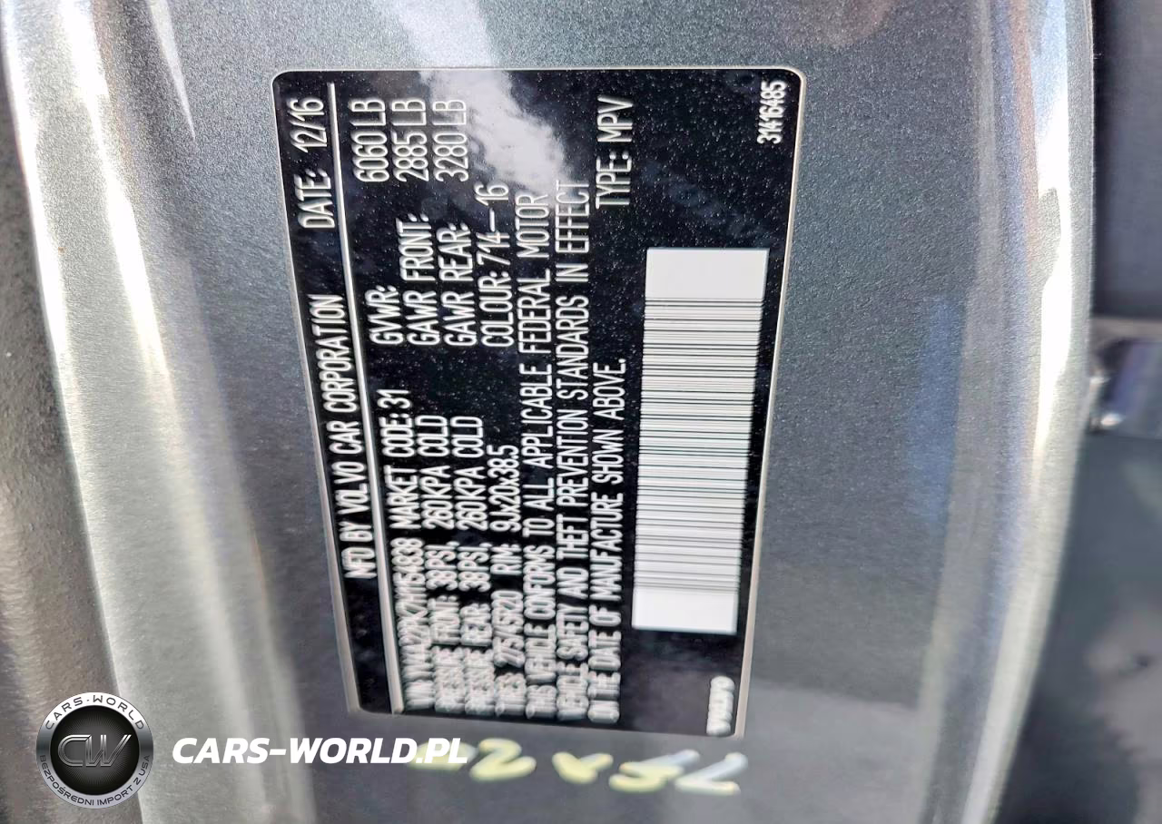 2017 Volvo Xc90 T6 VIN:YV4A22PK7H1154838 - 13