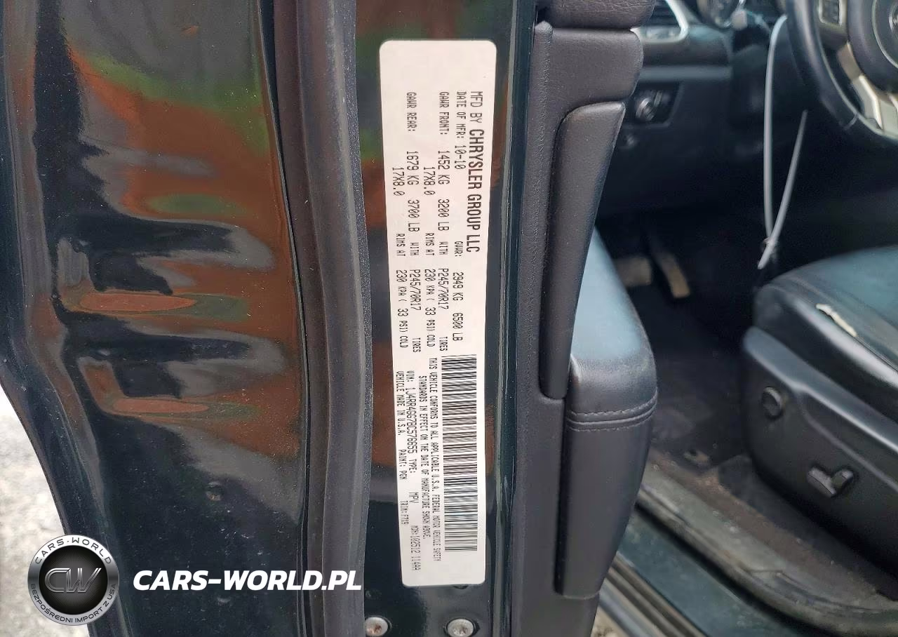 2011 Jeep Grand Cherokee Laredo VIN:1J4RR4GG7BC576655 - 13