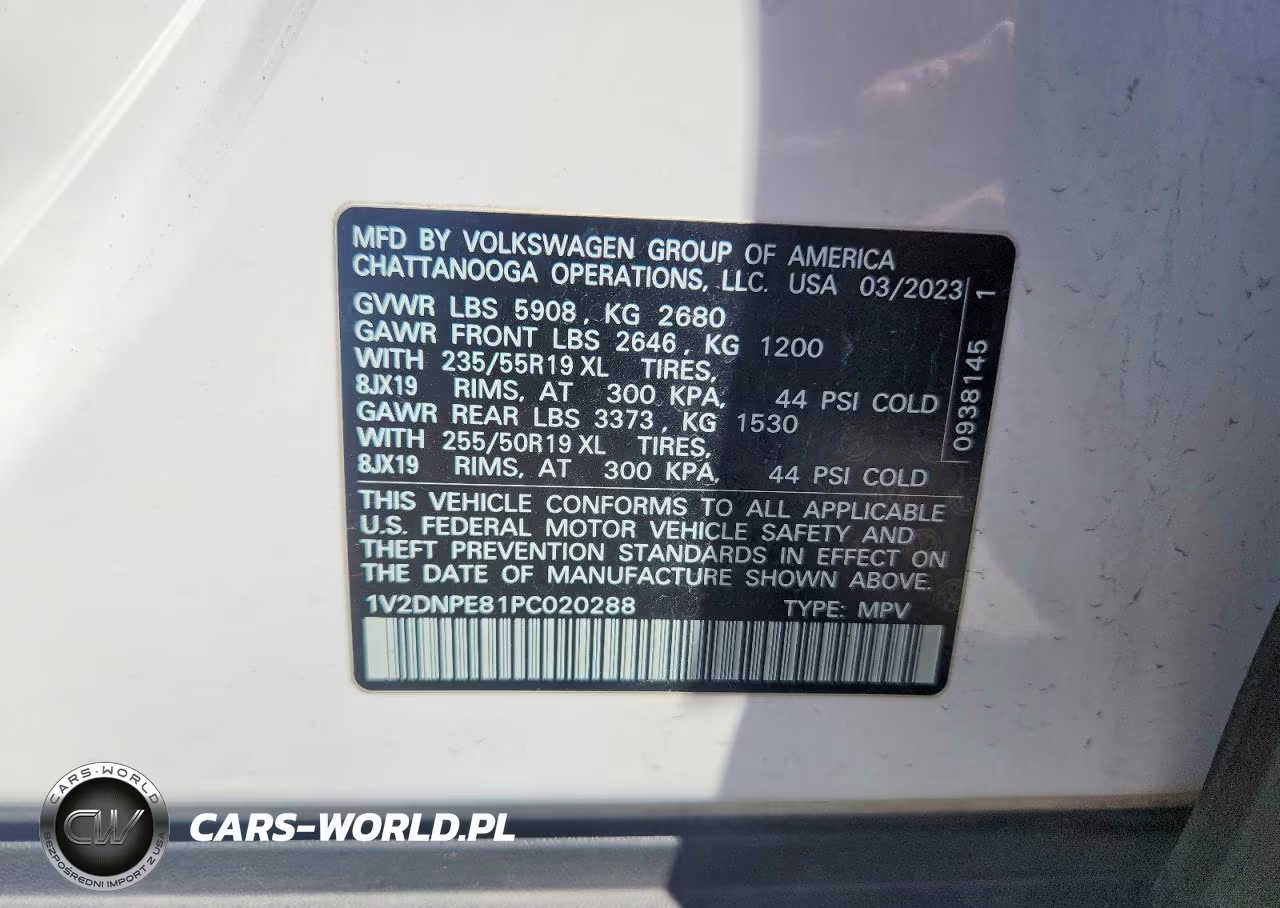 2023 Volkswagen Id.4 Pro VIN:1V2DNPE81PC020288 - 13