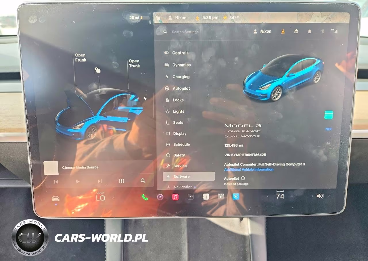 2022 Tesla Model 3 VIN:5YJ3E1EB6NF186425 - 9