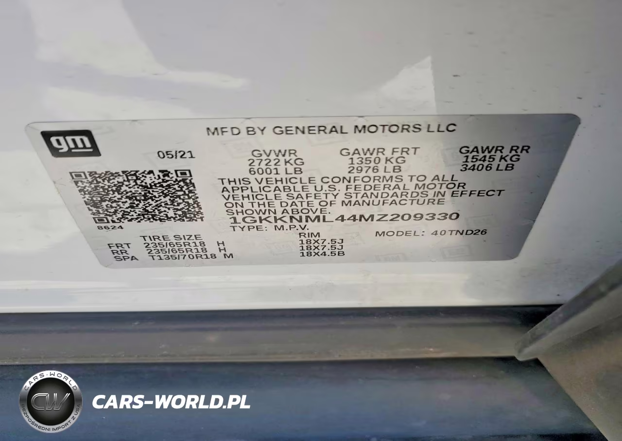 2021 GMC Acadia Slt VIN:1GKKNML44MZ209330 - 13
