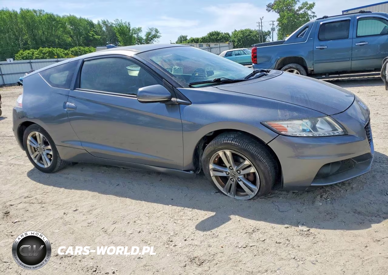 2013 Honda Cr-Z Ex VIN:JHMZF1D65DS000949 - 4