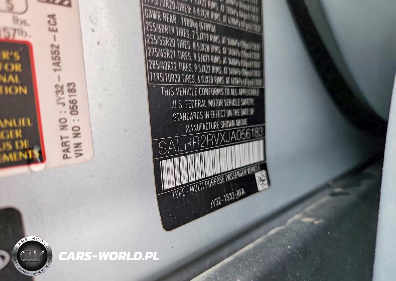 2018 Land Rover Discovery Hse VIN:SALRR2RVXJA056183 - 12