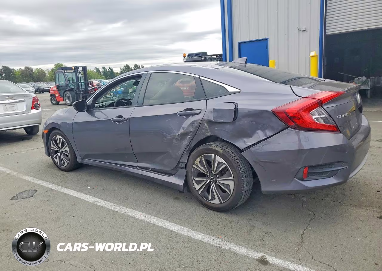 2017 Honda Civic Ex VIN:19XFC1F38HE207070 - 2