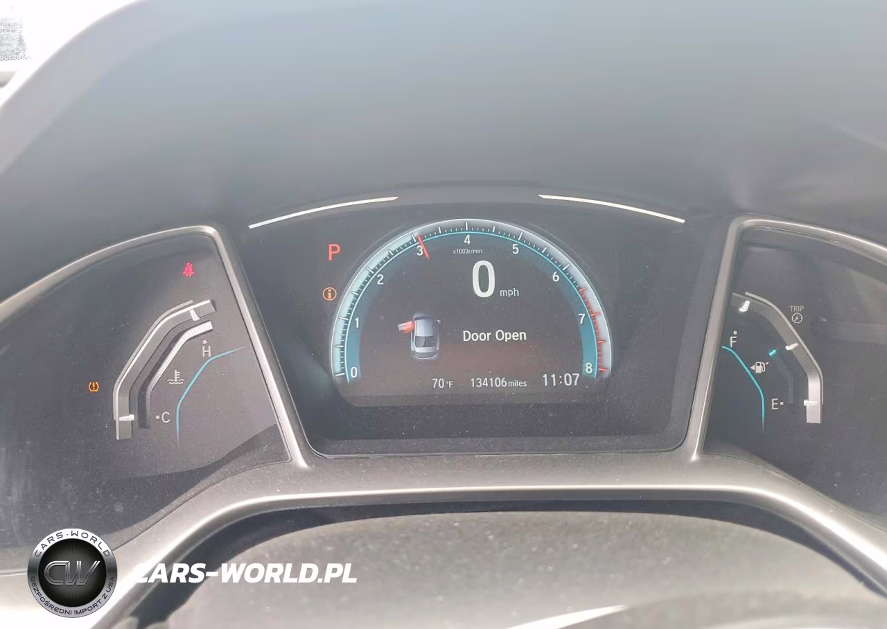 2017 Honda Civic Ex VIN:19XFC1F38HE207070 - 9