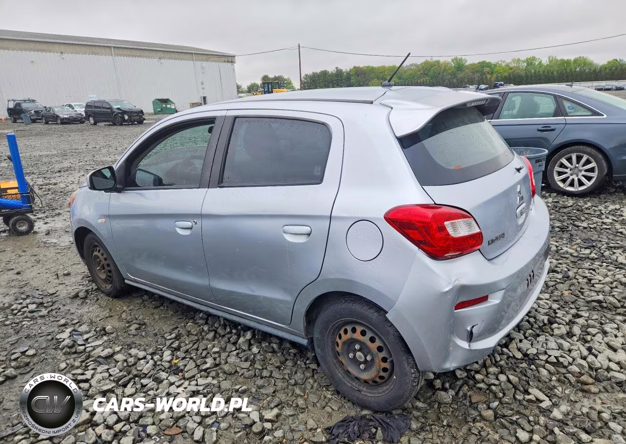 2017 Mitsubishi Mirage Es VIN:ML32A3HJXHH000222 - 2