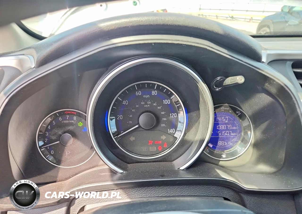2016 Honda Fit Ex VIN:JHMGK5H78GS011381 - 9
