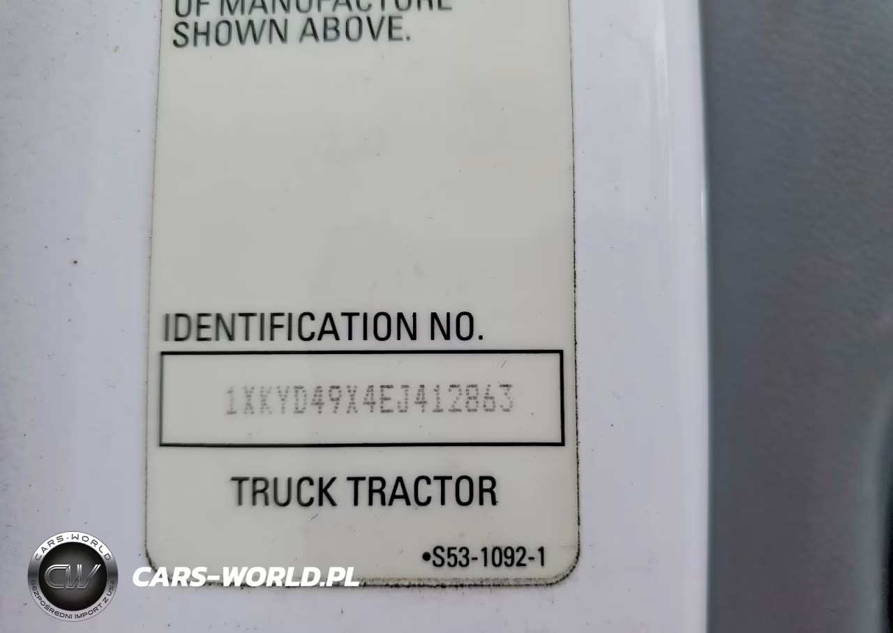 2014 Kenworth T680 Semi Truck VIN:1XKYD49X4EJ412863 - 9