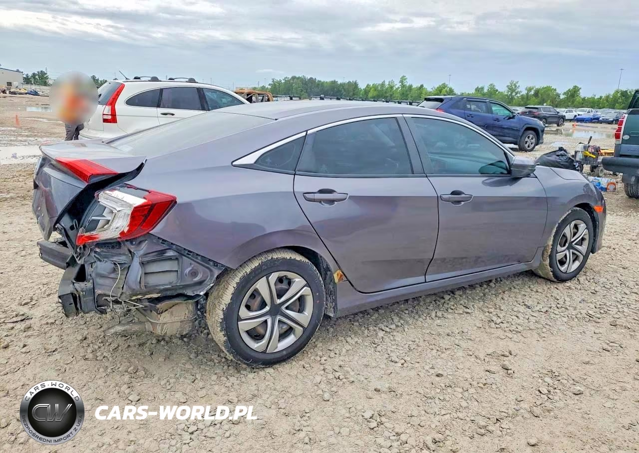 2017 Honda Civic Lx VIN:19XFC2F58HE224328 - 3