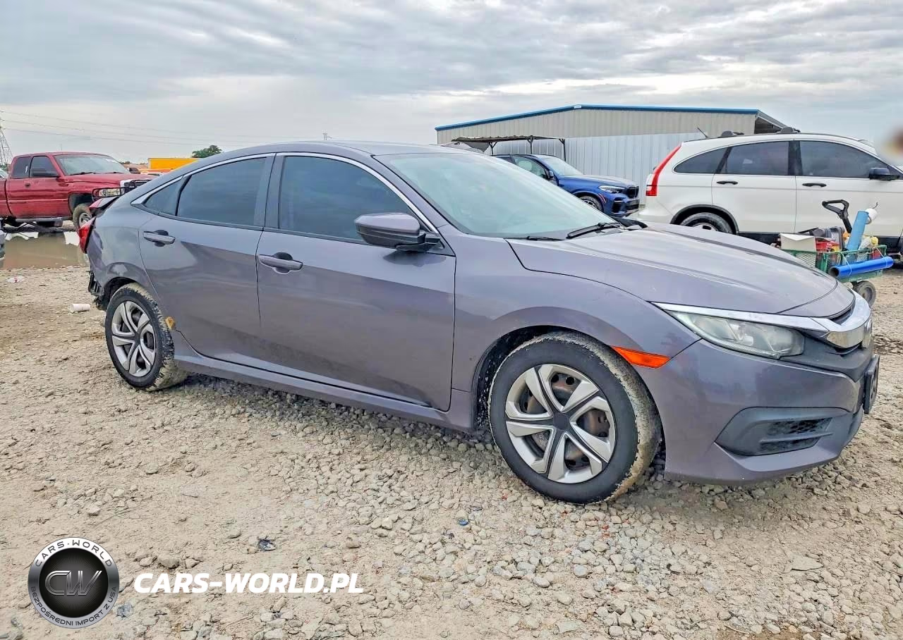 2017 Honda Civic Lx VIN:19XFC2F58HE224328 - 4