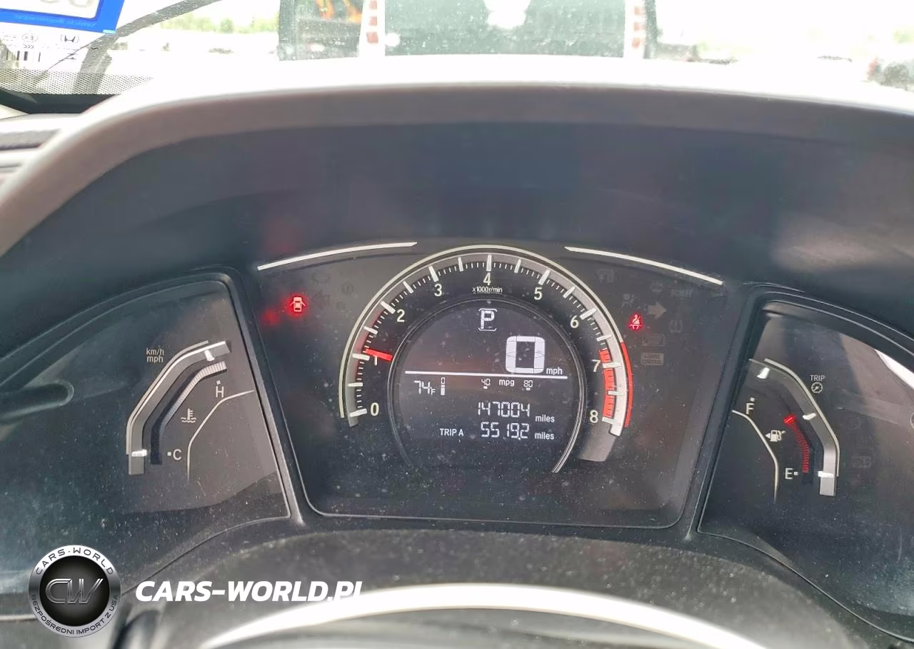 2017 Honda Civic Lx VIN:19XFC2F58HE224328 - 9