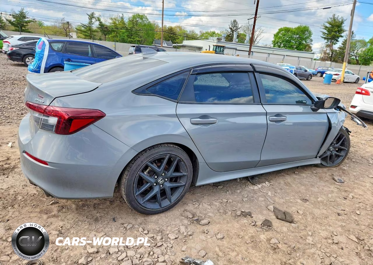 2025 Honda Civic Sport VIN:2HGFE2F51SH567148 - 3