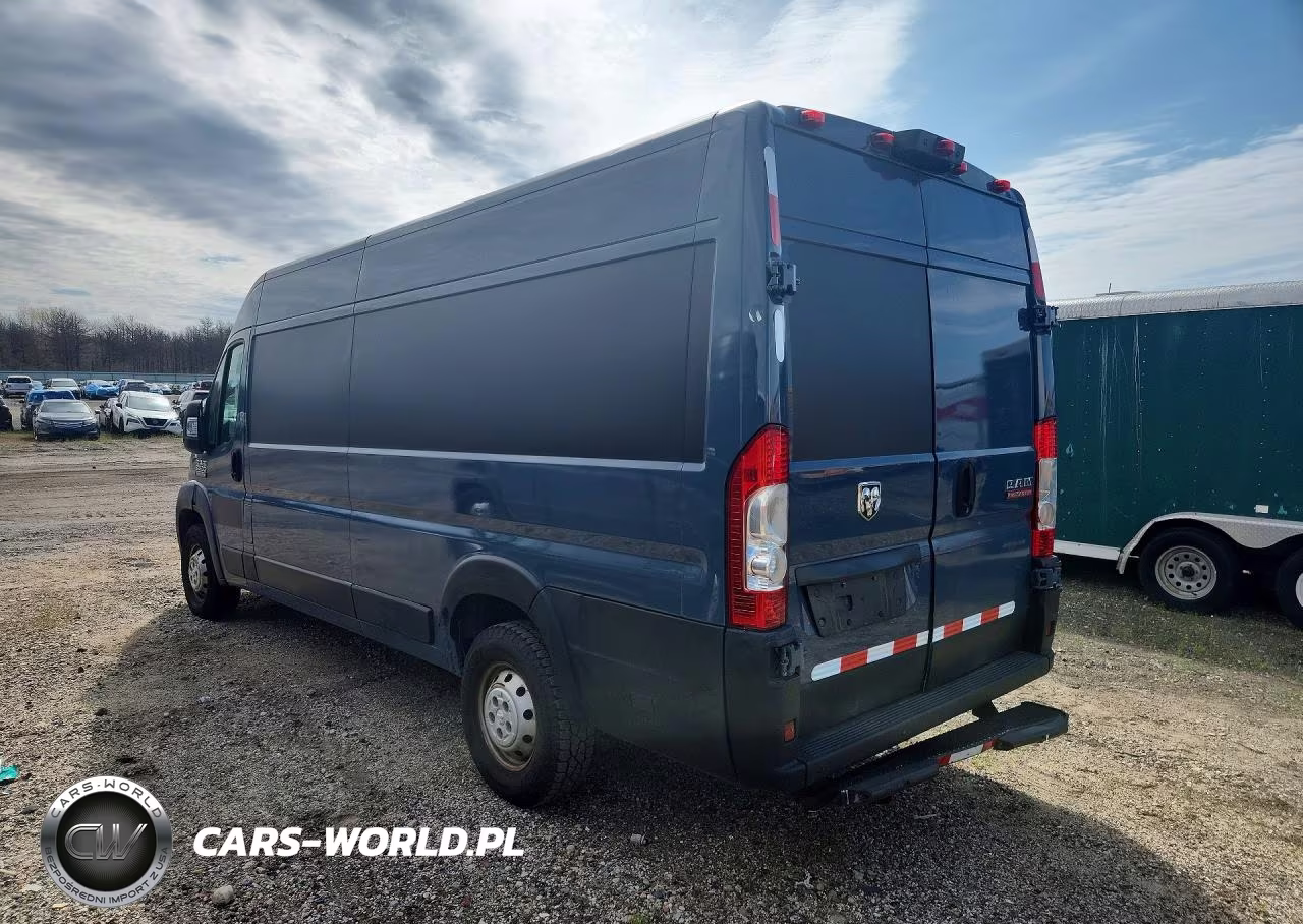 2019 Ram Promaster 3500 Delivery Van VIN:3C6URVJG8KE548622 - 2