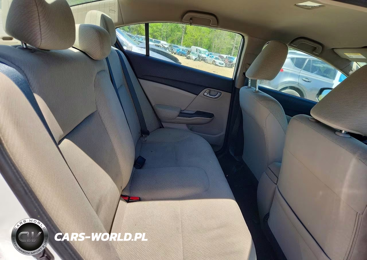 2013 Honda Civic Lx VIN:19XFB2F52DE257208 - 10