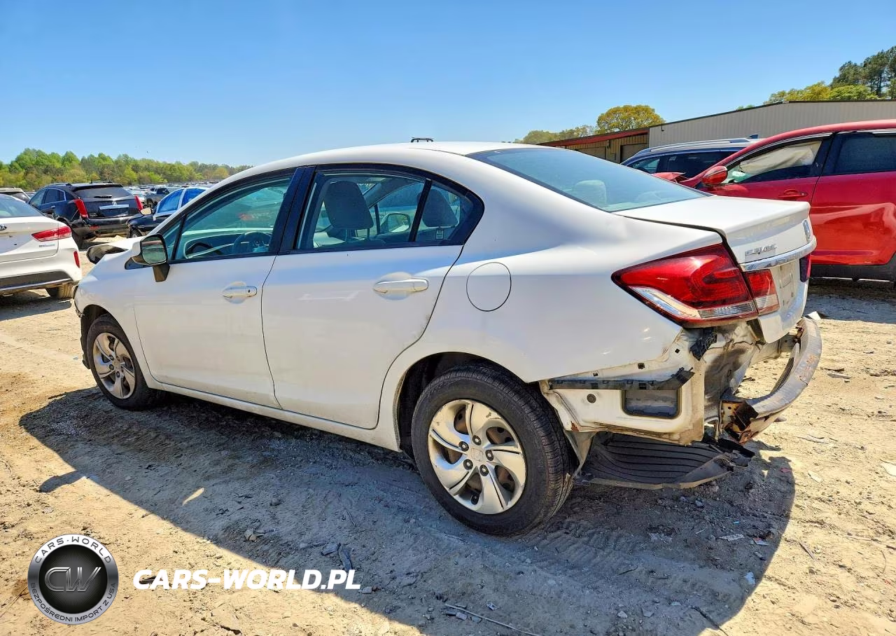 2013 Honda Civic Lx VIN:19XFB2F52DE257208 - 2