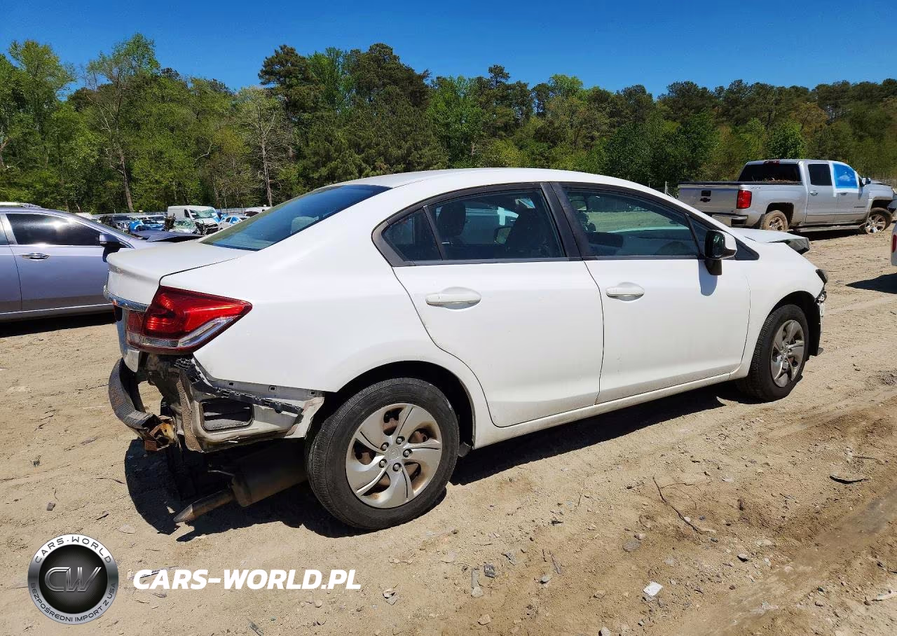 2013 Honda Civic Lx VIN:19XFB2F52DE257208 - 3