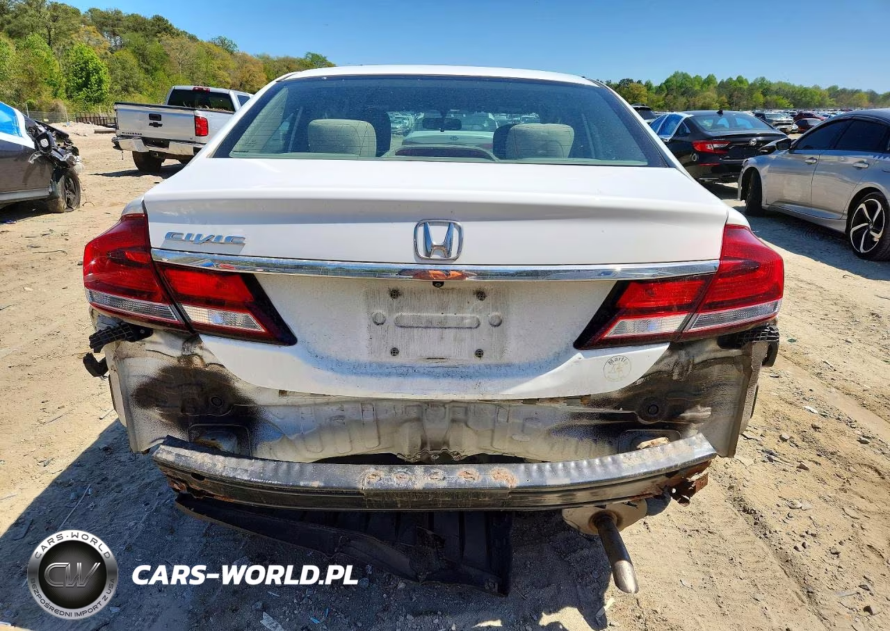 2013 Honda Civic Lx VIN:19XFB2F52DE257208 - 6