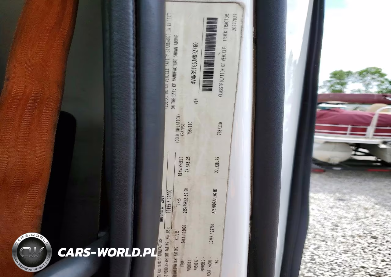 2018 Volvo Vn Vnl VIN:4V4N39TG6JN892760 - 12