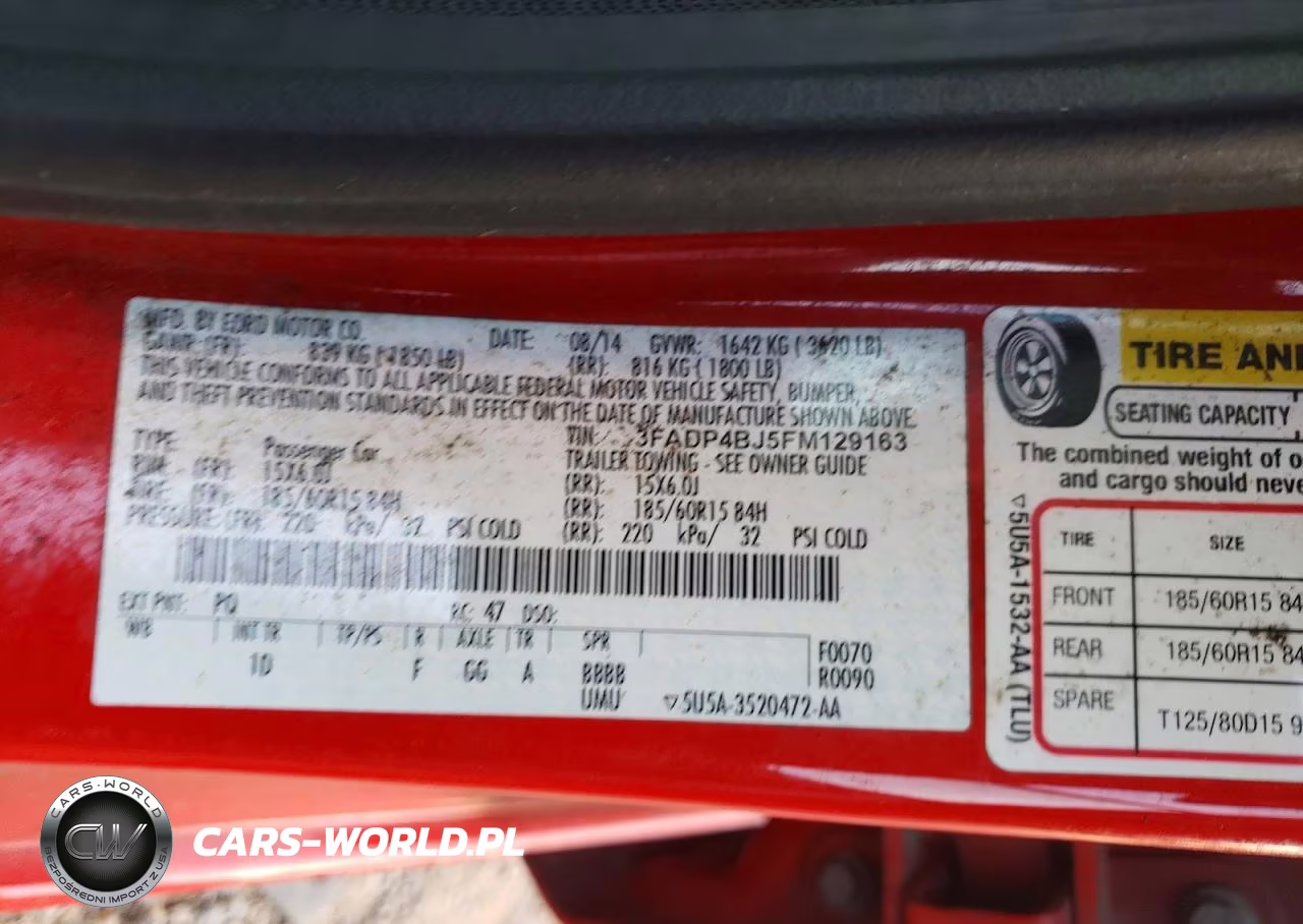 2015 Ford Fiesta Se VIN:3FADP4BJ5FM129163 - 13