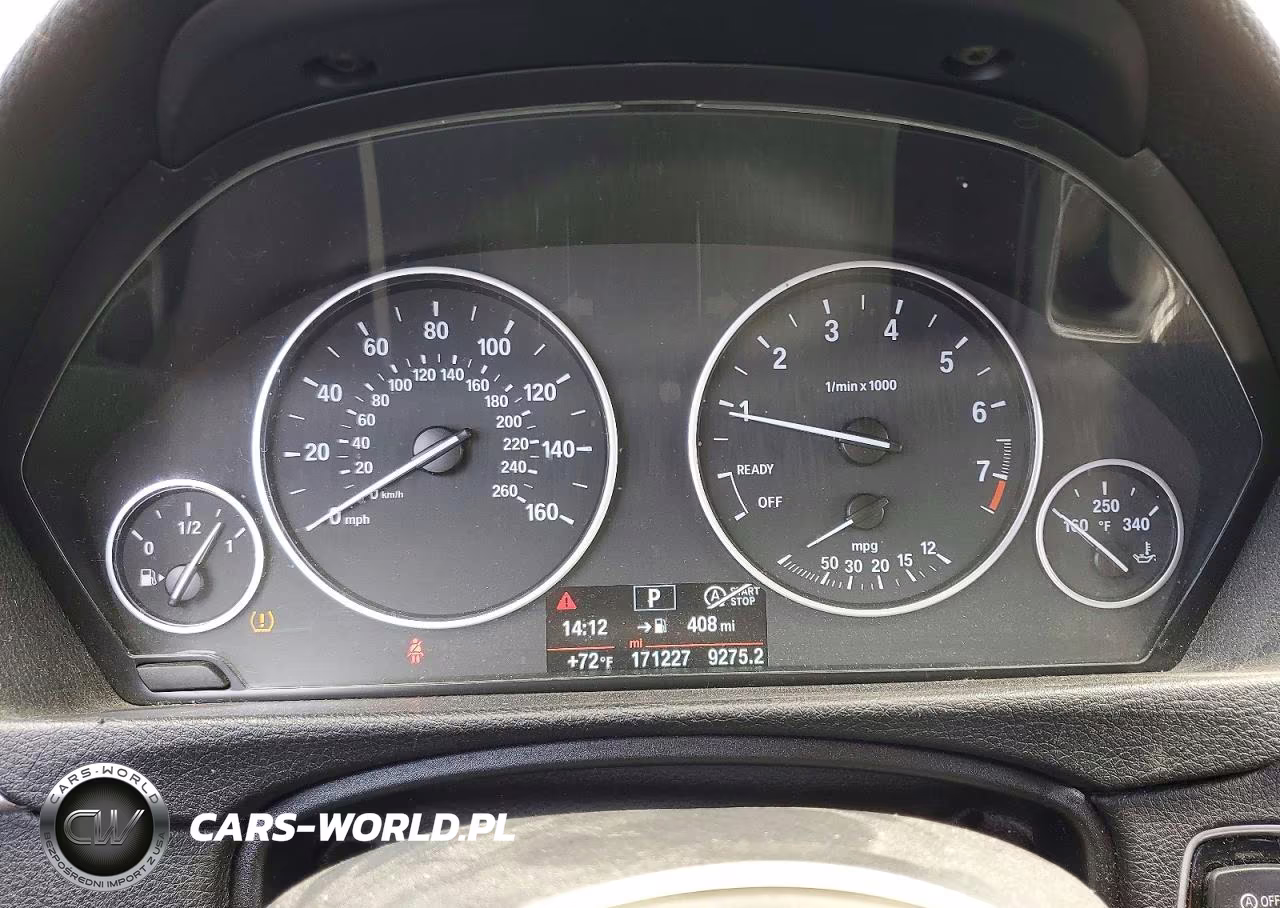 2014 BMW 328 I Sulev VIN:WBA3C1C5XEK107955 - 9