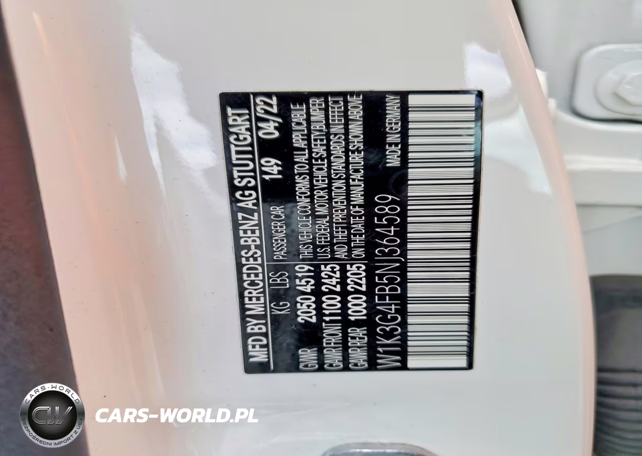 2022 Mercedes-Benz A 220 4Matic VIN:W1K3G4FB5NJ364589 - 13