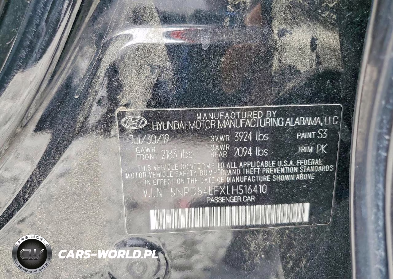 2020 Hyundai Elantra Sel VIN:5NPD84LFXLH516410 - 12