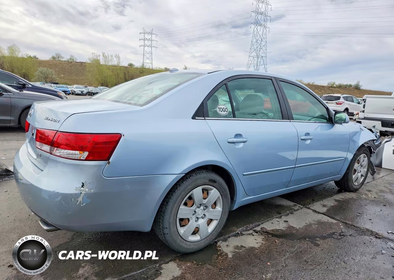 2008 Hyundai Sonata Gls VIN:5NPET46F48H329105 - 3