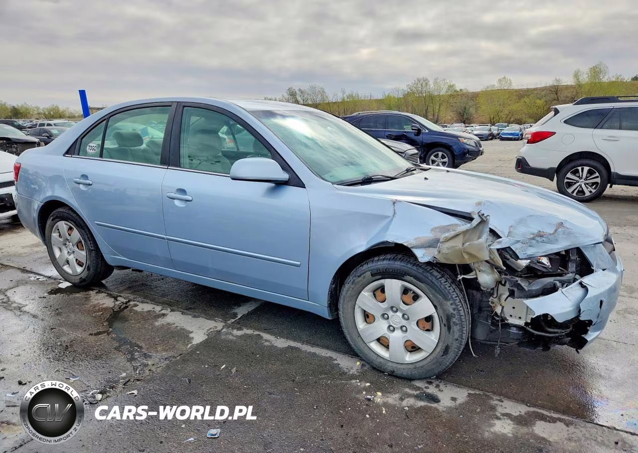 2008 Hyundai Sonata Gls VIN:5NPET46F48H329105 - 4