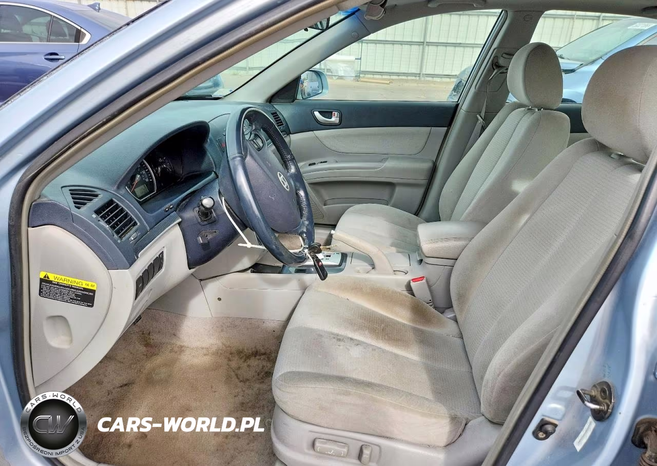 2008 Hyundai Sonata Gls VIN:5NPET46F48H329105 - 7