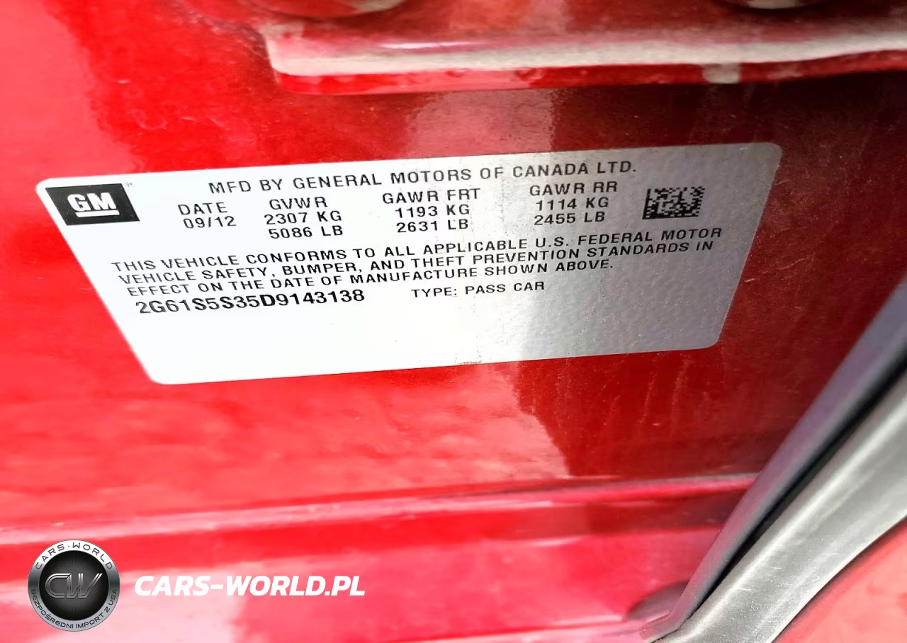 2013 Cadillac Xts Premium Collection VIN:2G61S5S35D9143138 - 12